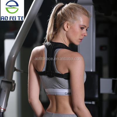 China Improving Posture Top Selling On eBay And Amazon Back Seat Brace Neoprene Posture Corrector Clavicle Brace For Correct Posture for sale