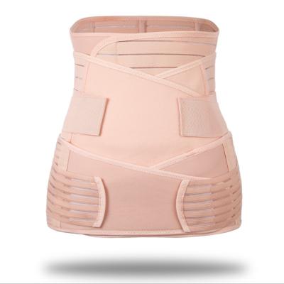 China Wholesale Antibacterial Puerperal Double Adjustable Women Recover Shapewear Abdomen Belly Band for sale