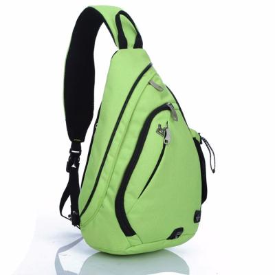 China Europe Best Seller Comfortable Women Fashion Camping Green Sling Chest Bag for sale