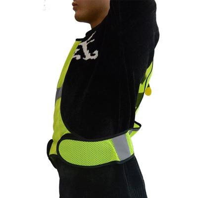 China Customized LED FLASH Printing Hi Force Safety Reflective Vest Work Reflective Vest for sale