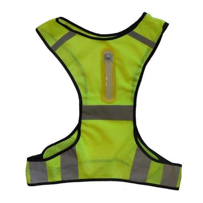 China Customized Wholesale LED source INSTANT Factory Size Security Police Safety Reflective Vest for sale