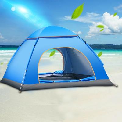 China Quick Open Nylon Quick Open Portable Family Mountaineering Camping Tent Factory Price Outdoor Land Tent for sale