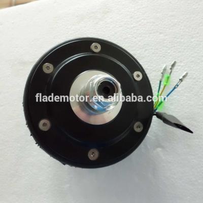 China 24v 150w brushless dc hub motor with 4 inch 4inch tire for sale