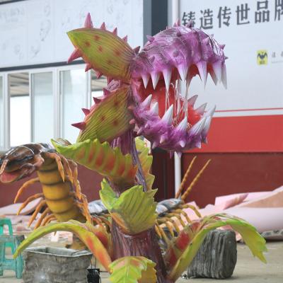 China Large Amusement Park Amusement Park Cannibal Flower Model For Sale for sale