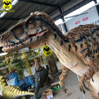 China Realistic Artificial Dinosaur Model Costume Hallowen Raptor Animatronic Model In Fun Games for sale