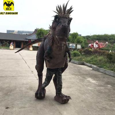 China Hallowen Hot Sale Decorative Animatronic Dinosaur Dinosaur Walking Case for sale