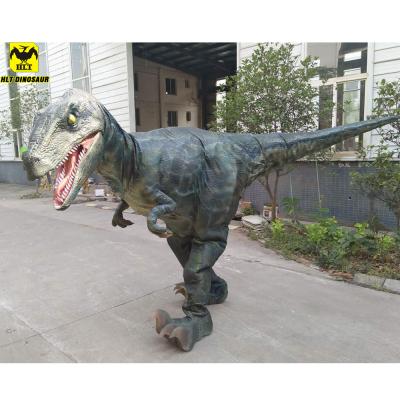 China Amusement park real HLT realistic costume dinosaur cosplay costume for sale for sale