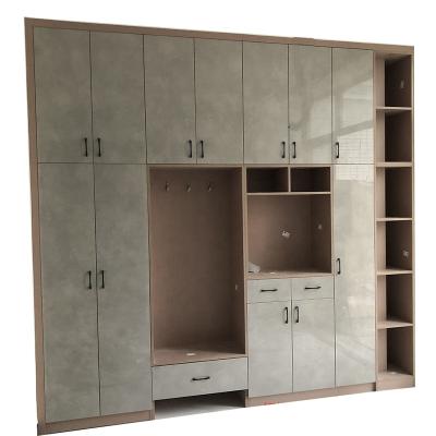 China (Size) 2021 Hot Saling Simple Design Adjustable Modern Wardrobe Cabinets for sale