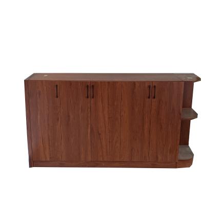 China Low (Height) Adjustable Useful Decorative Wooden Filing Cabinet With Cupboard for sale