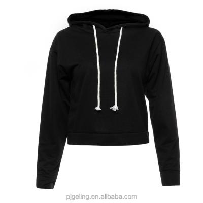 China Anti-pilling Mix Color Can Be Choocen Fashion Women Short Pullover Hoodie With Hood for sale