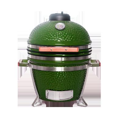 China Adjustable Size 16inch Kamado Outdoor and Indoor Portable Charcoal Egg Oven BBQ Grill Kamado Ceramic BBQ Grill XPY-16SN2 for sale