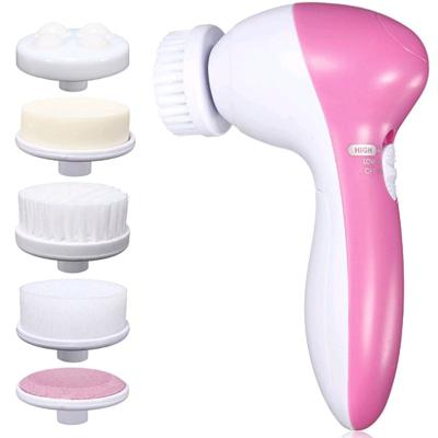 China Silicone Sonic Face Cleaner Deep Clean Mini Electric Facial Cleansing Brush from TUYING pore remover for sale