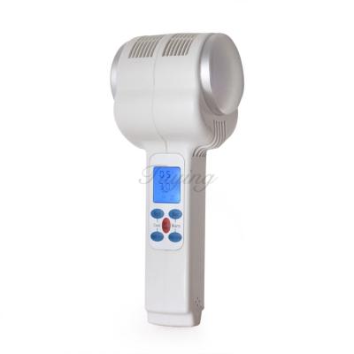 China Good Product Portable Handheld Ultrasonic Hammer Instrument Hot And Cold Facial Massager Beautiful for sale