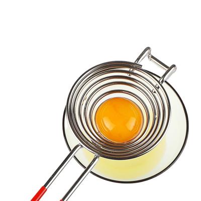 China Factory direct sale premium quality 304 stainless steel portable egg white and yolk separator for sale