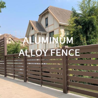 China Picket Railing Foshan Philippines Panels Machine Easily Assembled Modern Decorative Powder Coated Aluminum Louvre Fence for sale