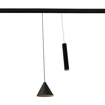 China EUROPE Decoration Suspension Magnet Track Lighting Low Voltage Linear Magnetic Pendant Track Lights for sale