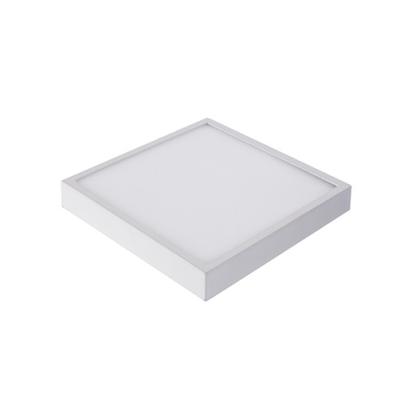 China 8W 15W 22W 26W high efficiency panel light slim surface mounted simply led panel light fixtures black or white round or square panel l for sale