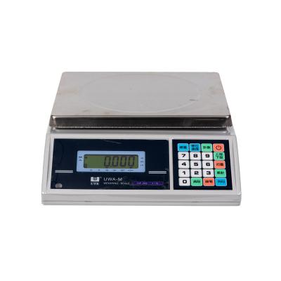 China Wholesale 3kg/6kg/15kg/30kg weight scale industrial electronic scale UWA-M LCD display digital scale UWA-M for sale