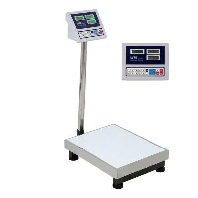 China hot sale 60kg 100kg 150kg 300kg platform bench scale UPA-N1+PC5 platform weigh price scale UPA-N1+PC5 digital platform scale for sale