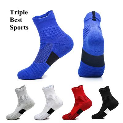 China Anti Slip Logo Custom Socks Unisex Mens Non Slip Breathable Hosiery Socks & Hosiery Wholesale Crew Sports Socken Calcetines Meia for sale