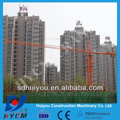 China Manual tower crane qtz40 small construction telescopic tower crane for sale