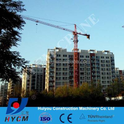 China QTZ 100(5515) Tower Crane Trolley Jib Topless Tower Crane for sale