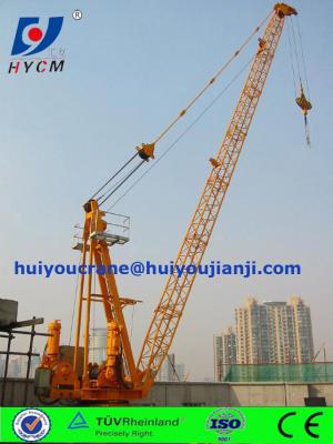 China 2016 Shandong HYCM New Product Rooftop Crane, Tower Crane Derrick Crane, Luffing Crane withou Mast 6t 8t 10t for sale