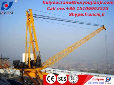 China Tower Crane Derrick Crane 10t with CE certificated and competitive price for sale in Algeria for sale