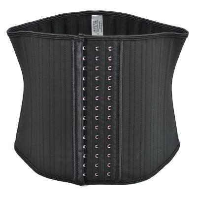 China Antibacterial Short Waist Trainer Latex Latex Bone Tummy Control Cincher Steel Body Shaper for sale