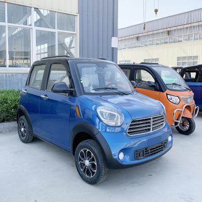 China Chinese hot sale green power leather RHD small electric car for sale 4 seat mini electric car for sale