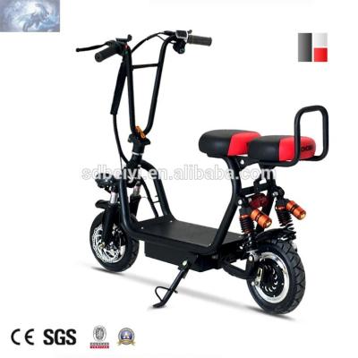 China Two seats 500w power citycoco electric scooter for sale 12inch for sale