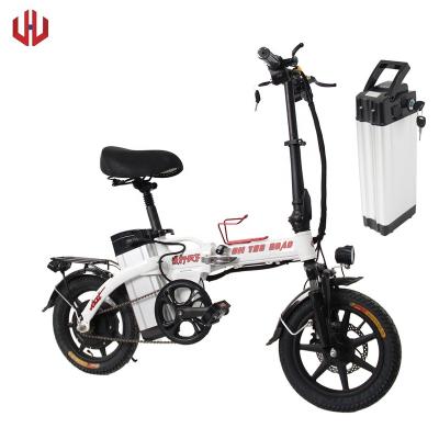 China Aluminum Alloy New design alloy China wholesale electric folding bicycle with LCD displayer for sale