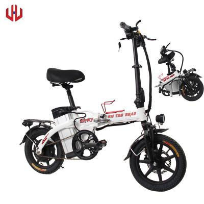 China Factory Wholesale Fashion Aluminum Alloy Flexible LCD Display Electric Bicycle E Bike for sale