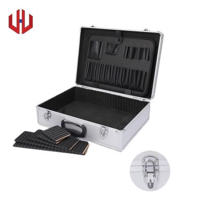 China Tool Packing Cheap Aluminum Case With Foam Barber Tool Suitcase Travel Cases for sale