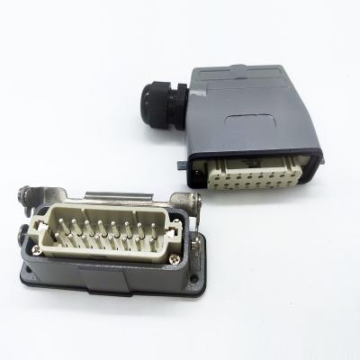 China Sealed 16 Pin 250V 16A Heavy Duty Connector for sale