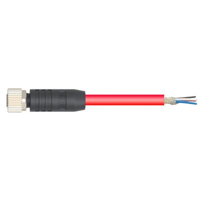 China Special sealed plug cable for M12 12Pin sensor for sale