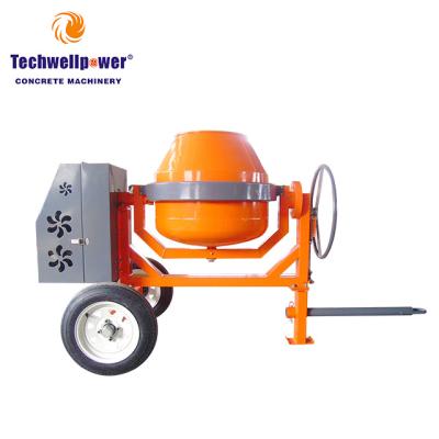 China Construction Industry China Factory Direct Sale Mobile Hand 260L 300L 350L 400L 500L 600L Concrete Mixer for sale