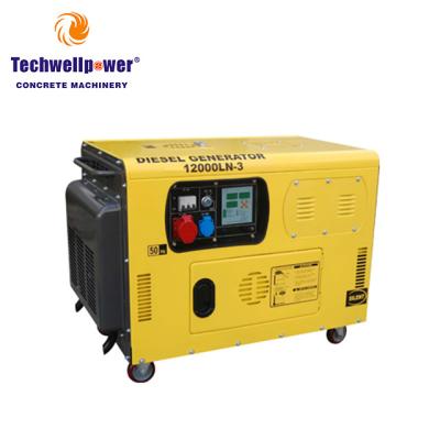 China heavy duty portable silent welder diesel engine generator with price list HP-6700 for sale