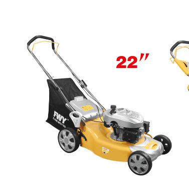 China 4-Stroke 22inch 4in1 Gasoline Self Propelled Lawn Mower With Aluminum Head Chassis And BS Engine One Mower Start for sale