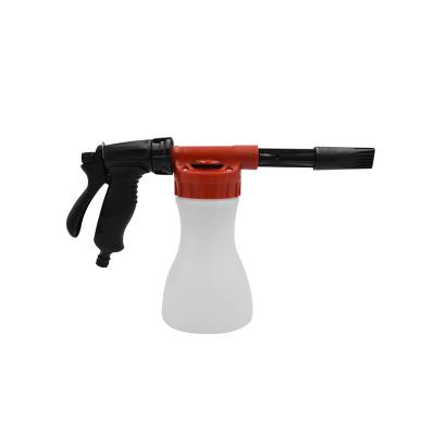 China 2021 High Pressure Foam Garden Water Hose Sprayer Soft Direct Gun Foamer Gun Direct Plant Handle Foamer for sale