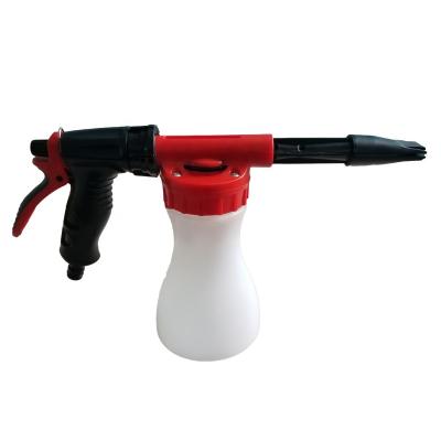 China Variable Flow Control High Pressure Nozzle Lance Gun For Car Washing Water Hose Sprayer Adjustable Foam Gun Hose Pipe for sale