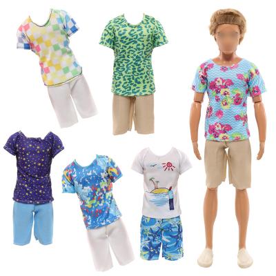 China Mini Toy Handmade 6 Sets Ken Doll T-Shirt With Pants For 11.5 Inch Girl Doll Friend 32cm Ken Doll Kids Toys Birthday Presents for sale