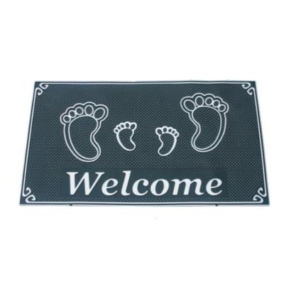 China Waterproof Front Doormat Non Slip Entrance Cover Mat Outdoor Indoor Entrance Doormat PVC Non-Slip Rubber Door Reception PVC Mat for sale