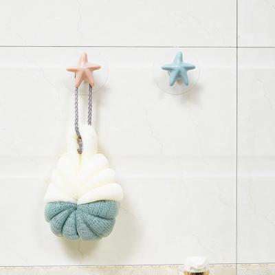 China Factory Supply Seamless Reusable Washable Reusable ABS Plastic Seamless Heavy Duty Wall Hangs Self Adhesive Hooks for sale