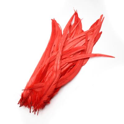 China Wedding Hot Sale Chicken Feathers Artificial Rooster Tail Feathers for sale