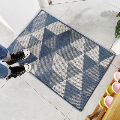 China Hot Sale Stain Resistant Amazon Polypropylene Front Door Mat Home Decor Carpets for sale