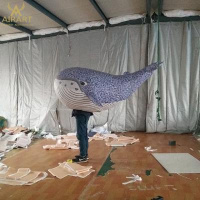 China Large Inflatable Oxford Cloth Shark Inflatable Costumes For Party Decoration for sale