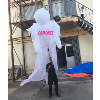 China PVC Tarpaulin/Oxford Cloth/White Balloon Holiday Optio Inflatable Halloween Puppet Costume for sale