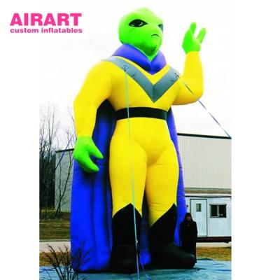 China 420D Oxford Inflatable Alien Halloween Characters Inflatable Halloween Costumes for sale