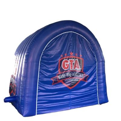 China Interactive Inflatable Tunnel Decoration Event Football Inflatable Oxford Cloth Baseball Game Tunnel for sale